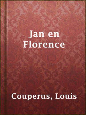 cover image of Jan en Florence